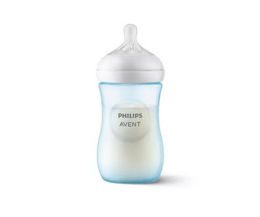Biberón 9Oz Natural Response Azul Avent