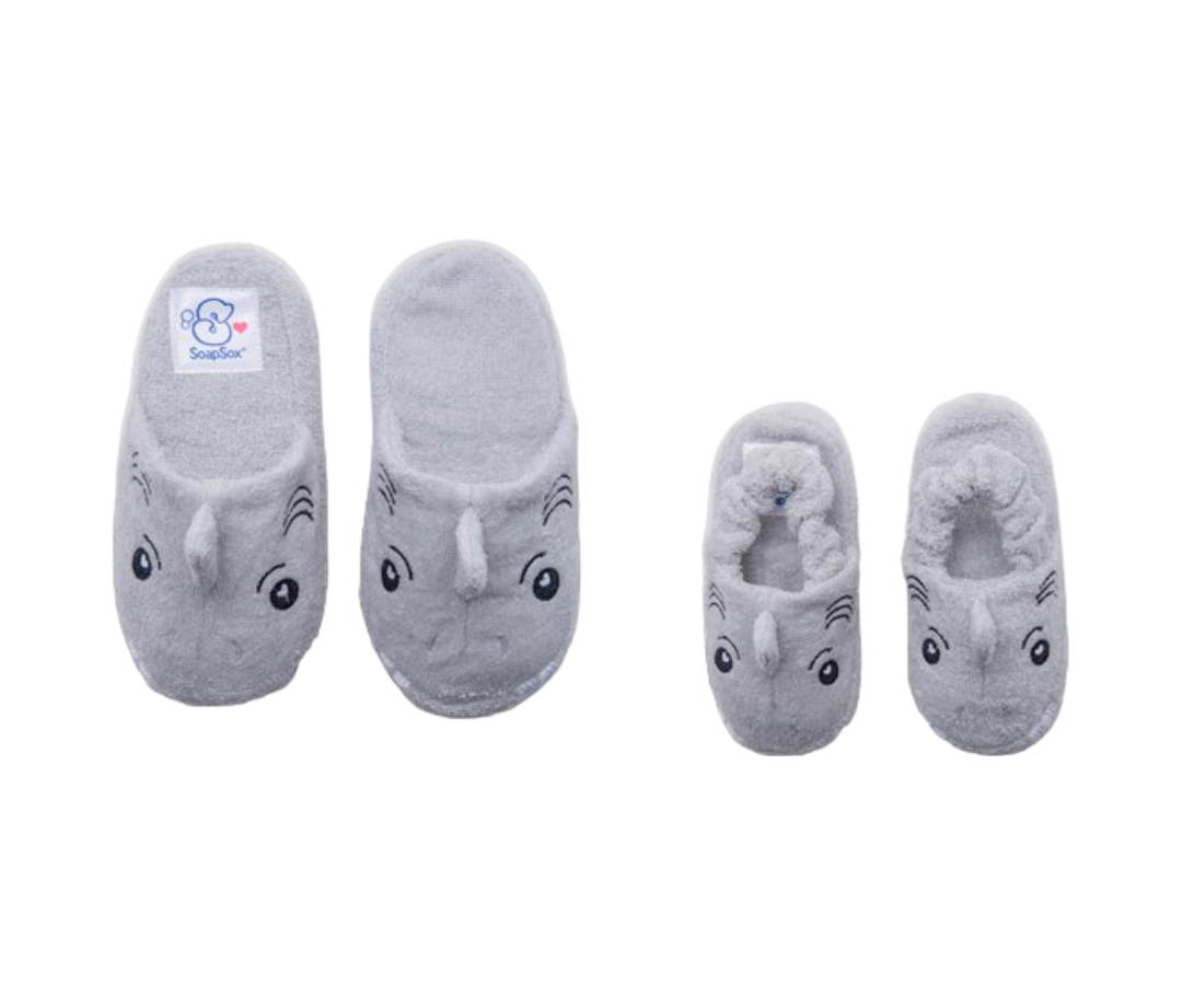 Pantuflas Tiburon Soap Sox