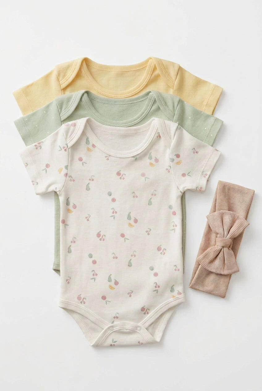 Set 3 Bodys con centillo