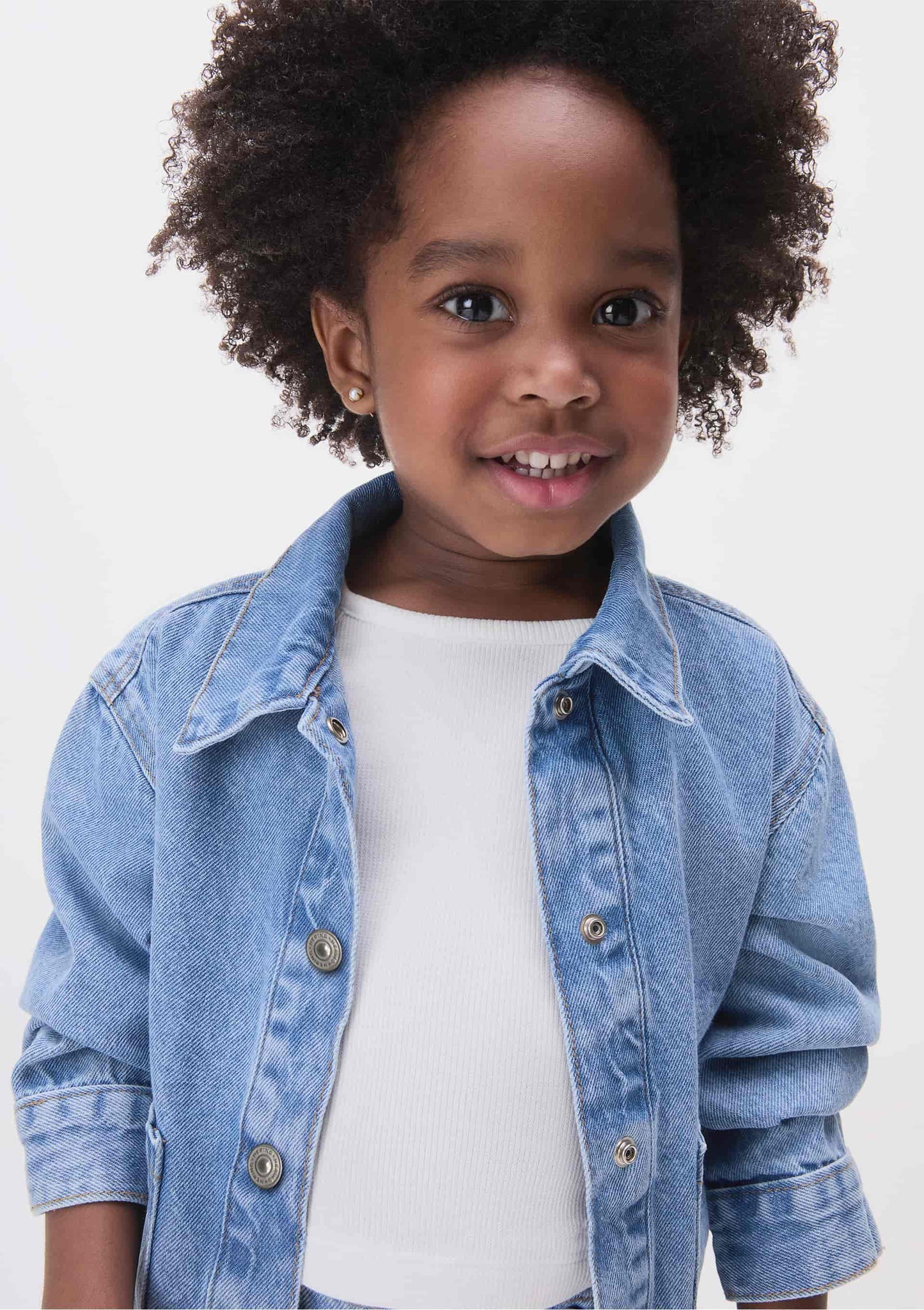 Chaqueta jean para niña