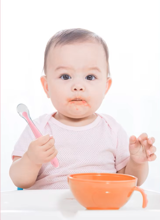 Börn cuchara, punta de silicona