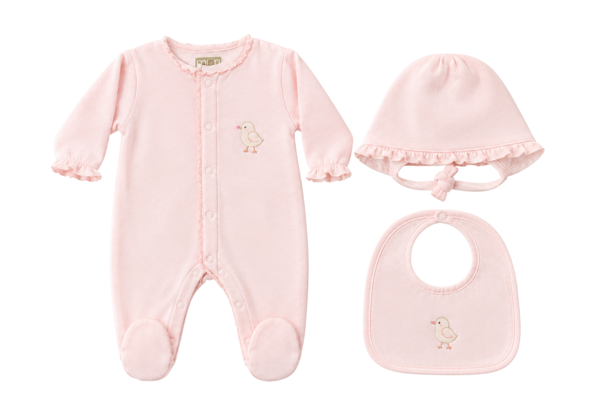 Set De 3 Piezas Coniglietto Pk - Miori