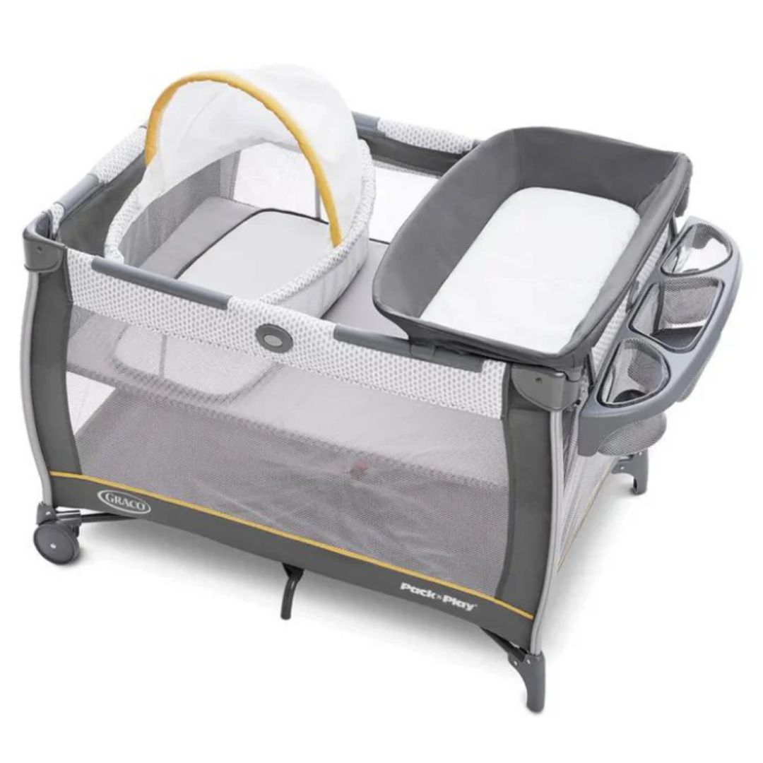 Corral pack and play care suite bassinet wells