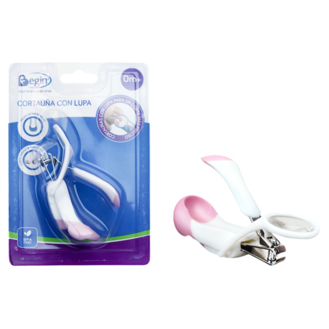 Cortaúñas con lupa