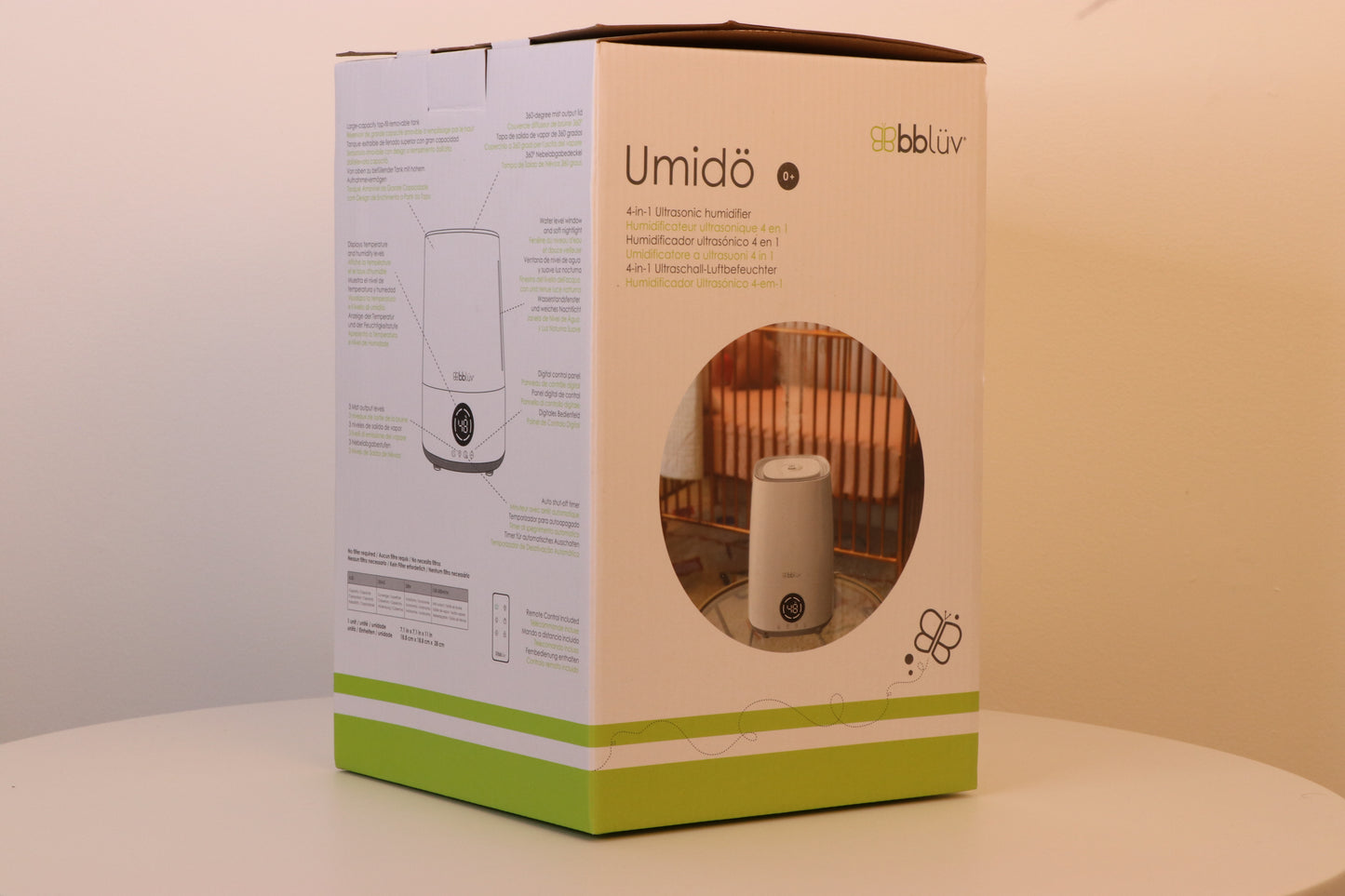 Humidificador 4 en 1 Unido BBLüv