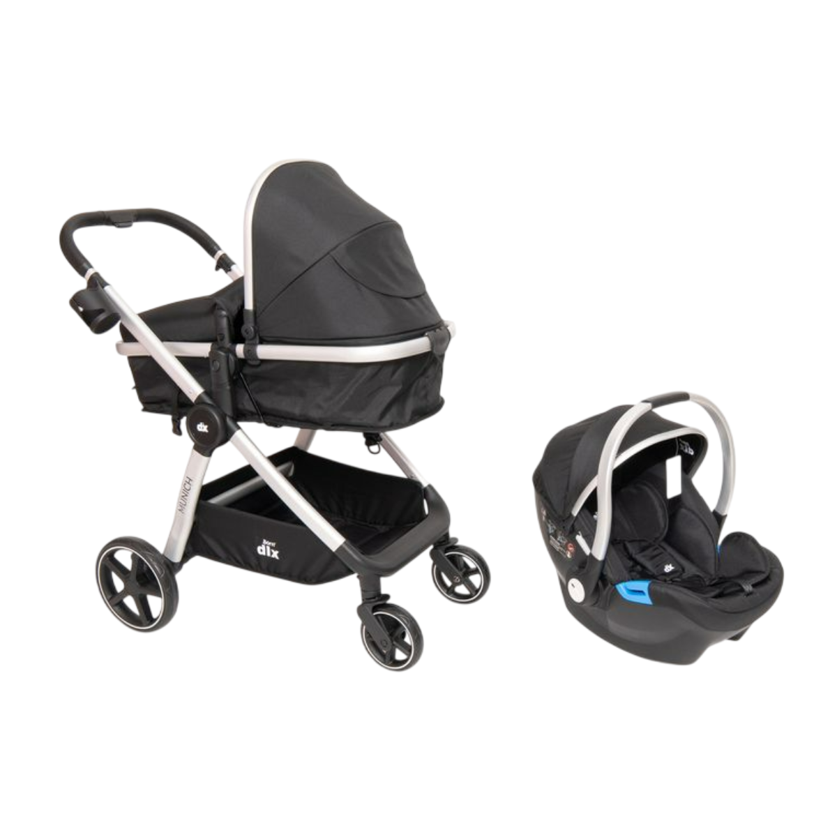 Coche 4 En 1 Munich | Negro Born