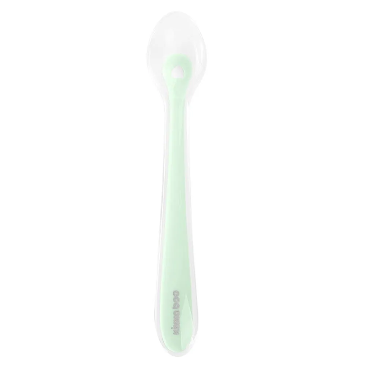 Cuchara De Silicon Con Estuche | Menta Kikkaboo