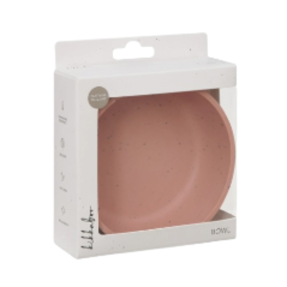 Bowl Platinum Silicon | Rosado Kikkaboo