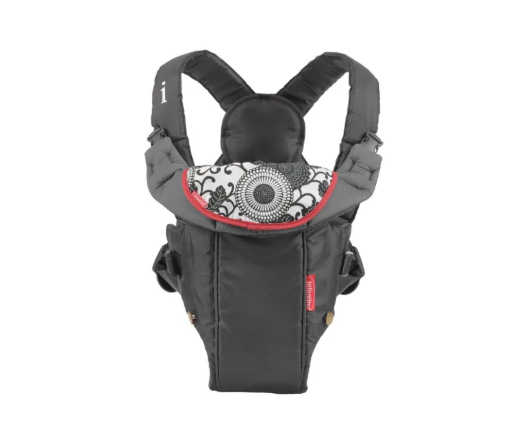 CANGURO SWIFT CLASSIC CARRIER WITH POCKET - GREY INFANTINO