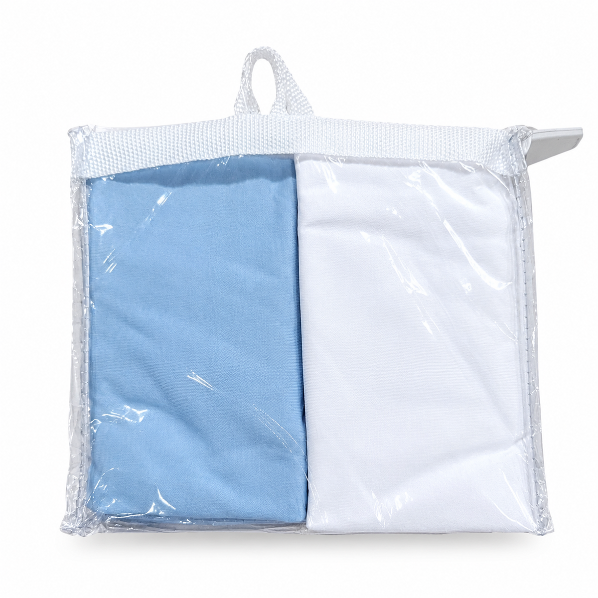2 Sabana Para Colecho 85X47X5 I| Blanco Y Celeste B4Baby