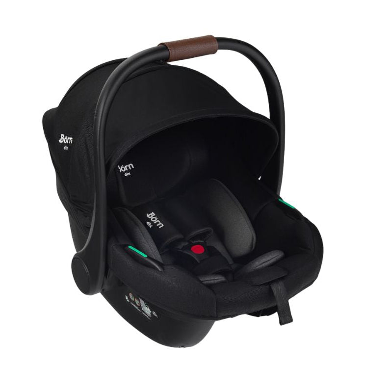 Porta Bebé Siena Black Grey Börn DLX