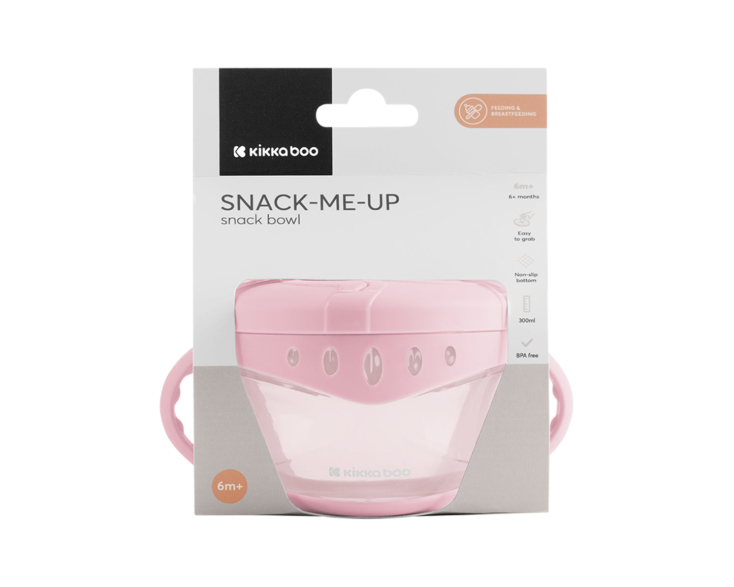 Bowl para Snacks | Rosado Kikkaboo