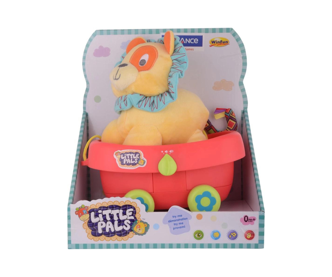 Juguete Leon En Carretilla Winfun