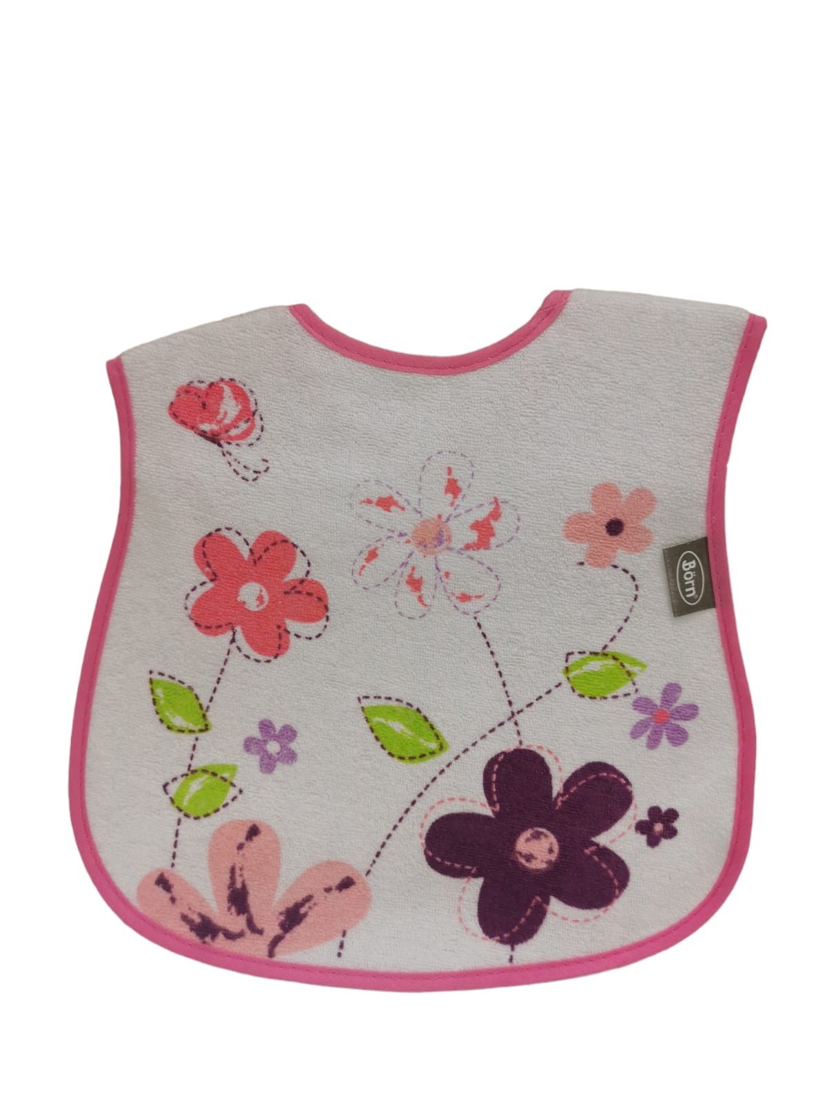 Babero 2Pk Tortuga Rosado