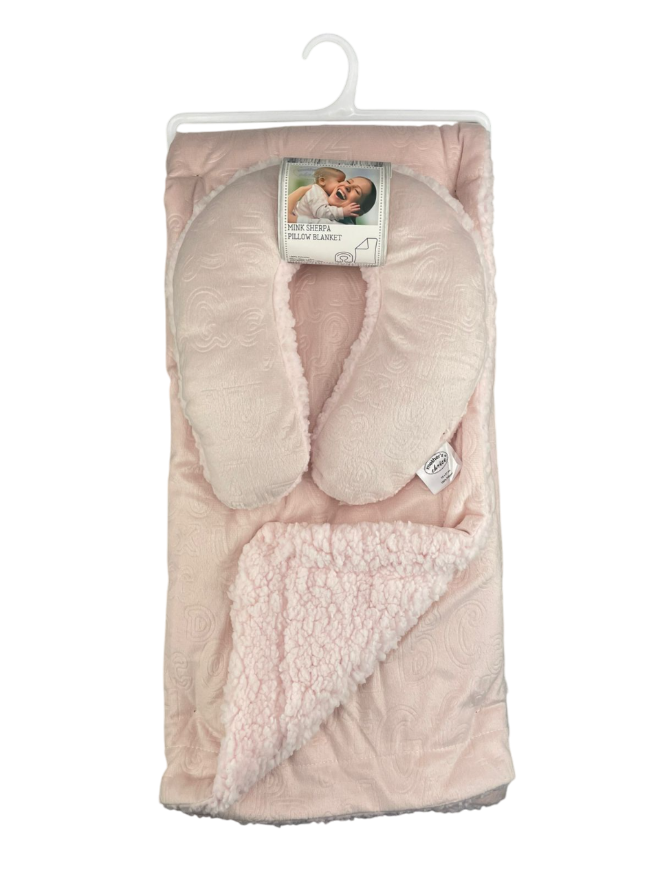 Cobija Rosa Con Soporte De Descanso | B4 Baby