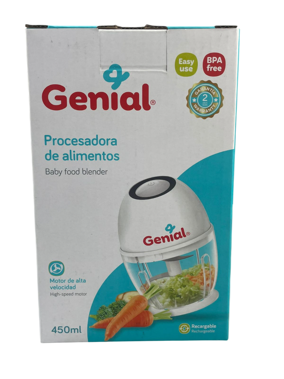 Procesadora de alimentos