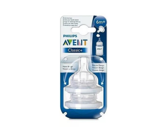 Tetinas Anti-Colico Para Comida X 2 Avent