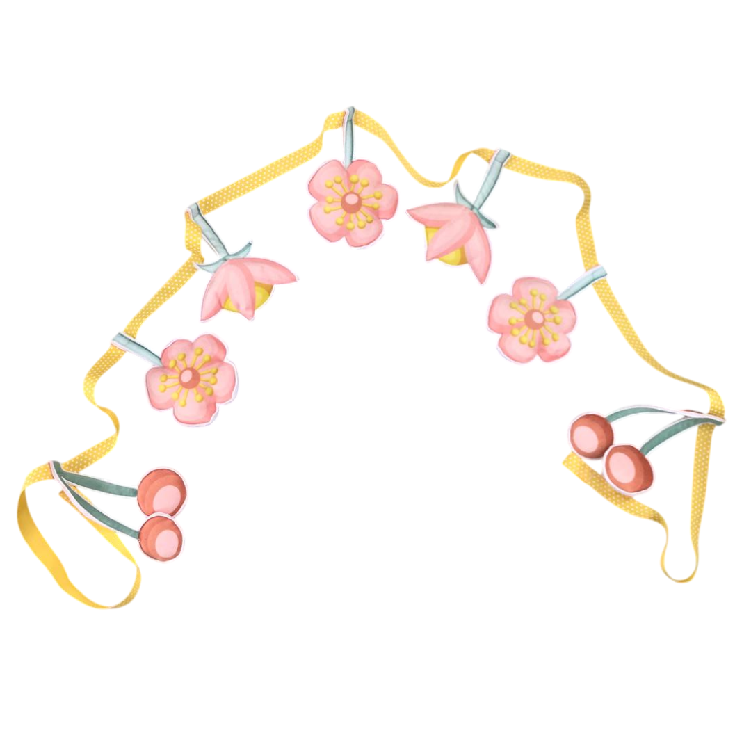Aplique De Pared Flores B4 Baby