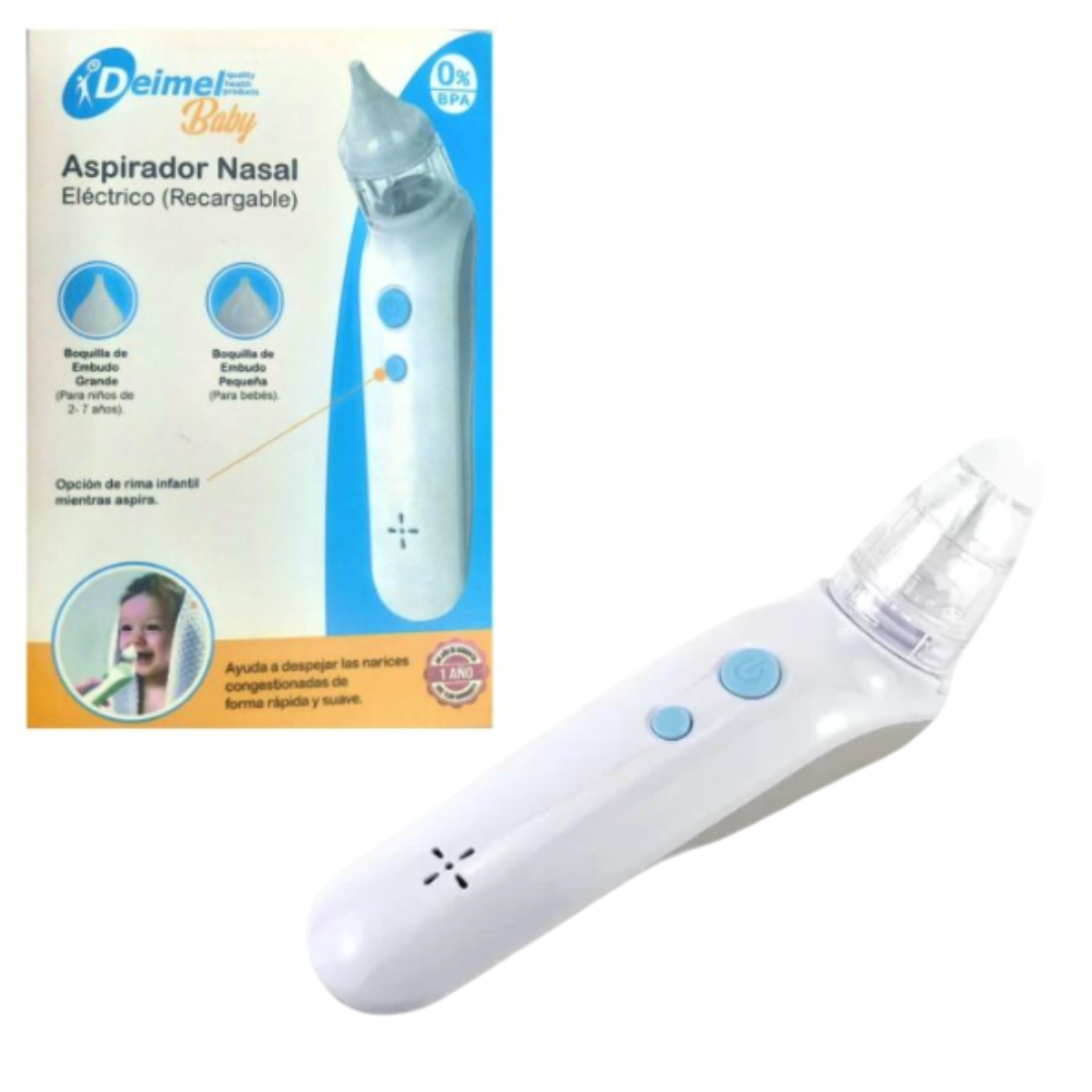 Aspirador nasal eléctrico