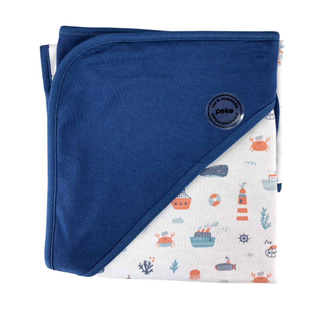 Manta reversible submarinos