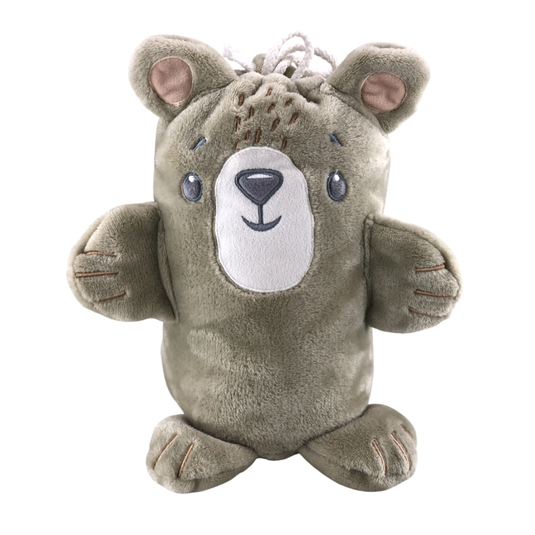 Cobija con bolsita oso