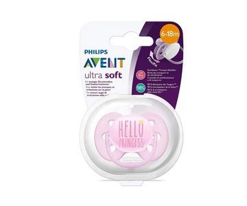 Pacificador Ultra Soft 6-18 M Avent