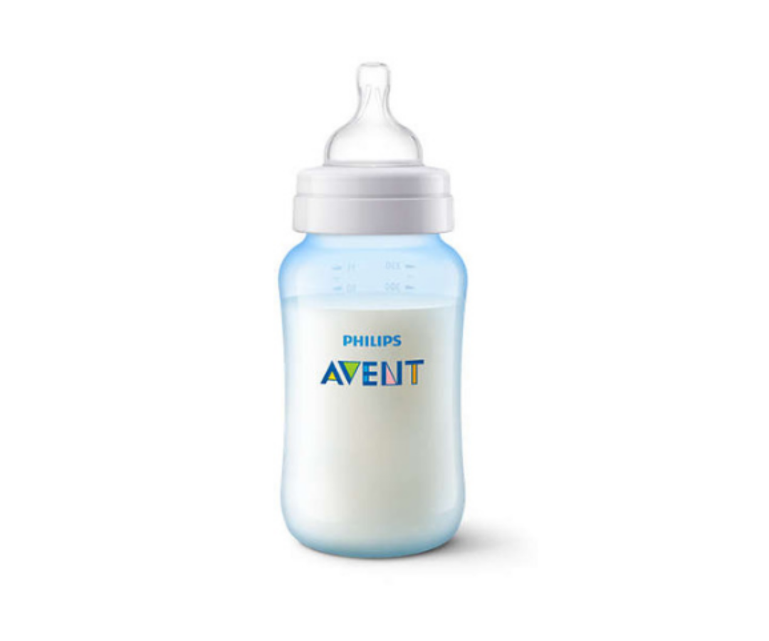 Set Biberón Anticólico 11 oz y tetina 6m