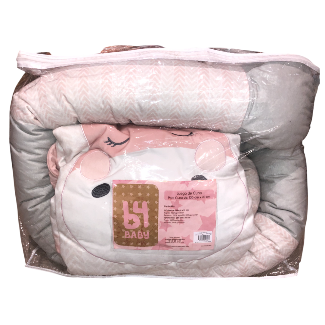 Juego de cuna jirafa