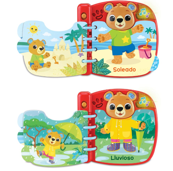 Libro osito bebé Vtech