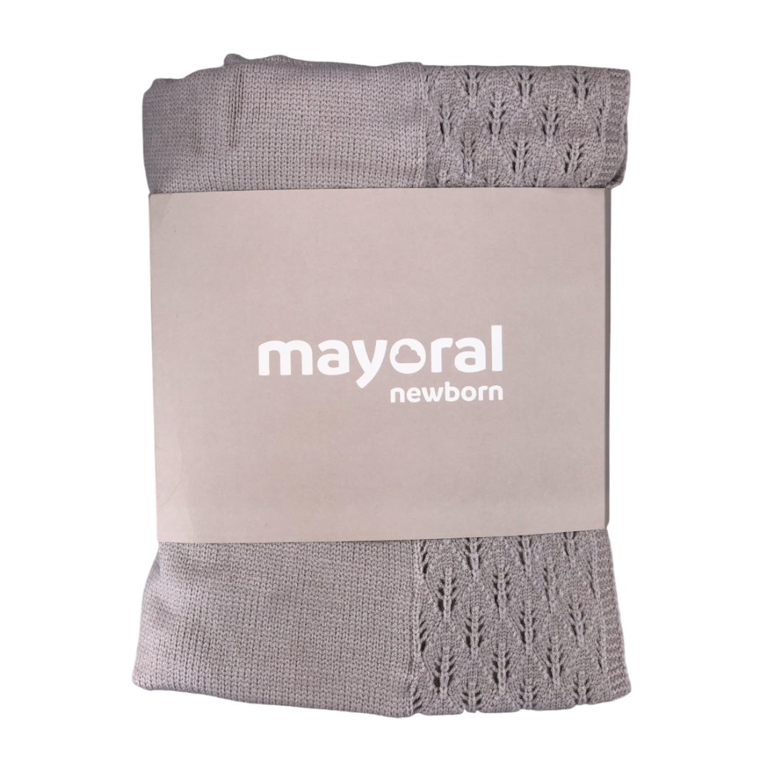 Manta Tejida | Taupe Mayoral