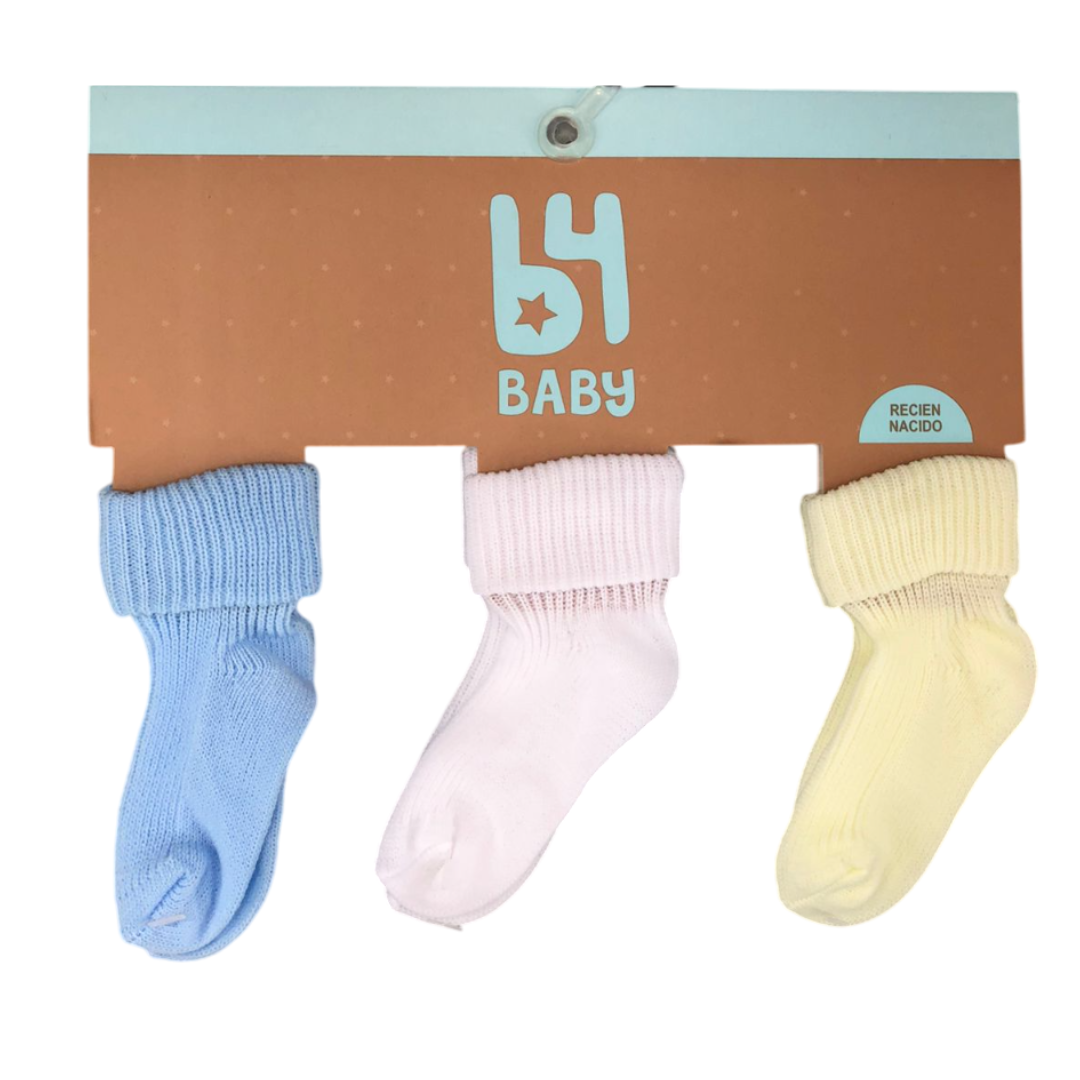 Set Medias x3 | Niño B4 Baby
