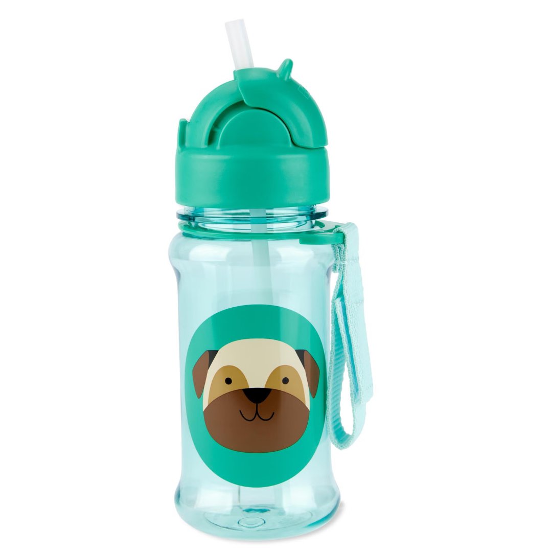 Botella Tritan con sorbete