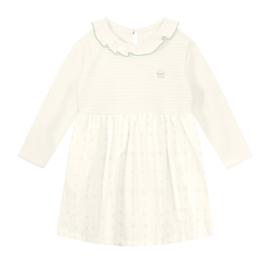 Vestido para niña, beige