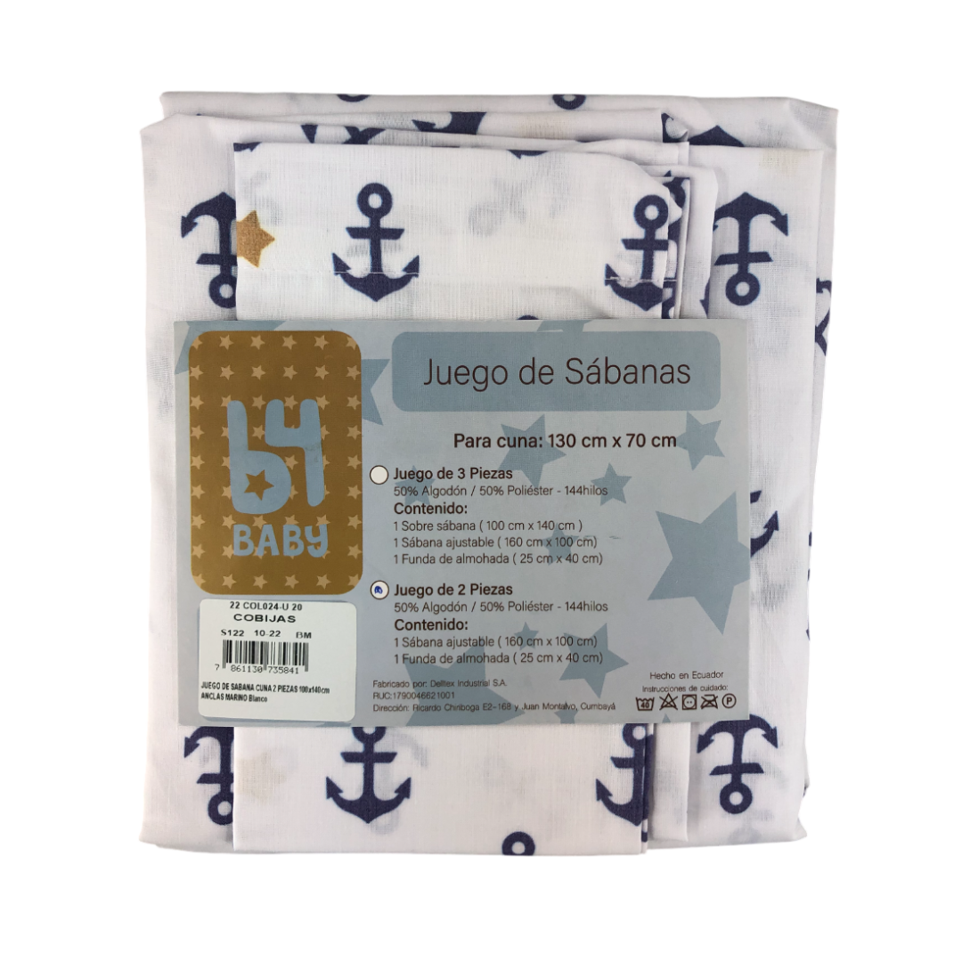 Juego de sábanas 2 piezas