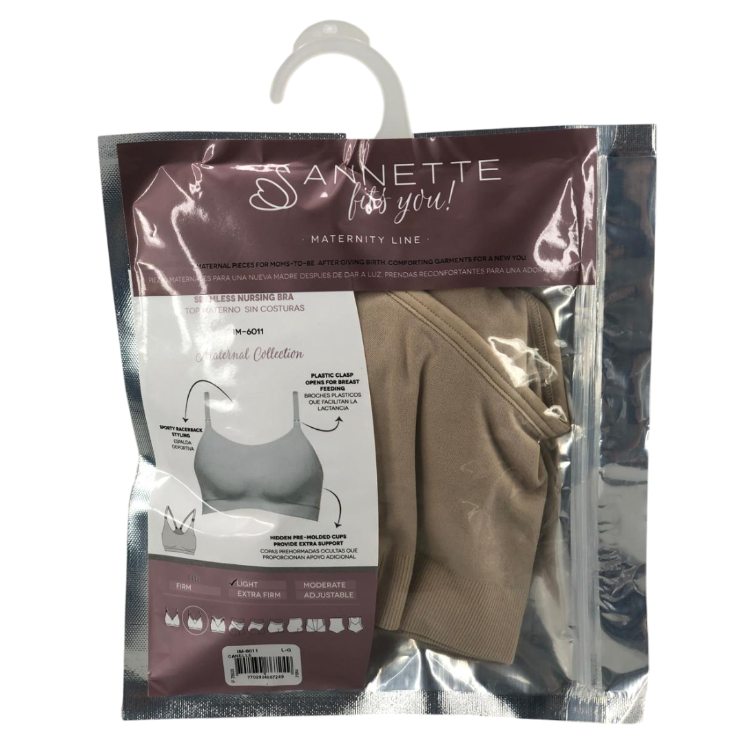 Top materno sin costuras talla L