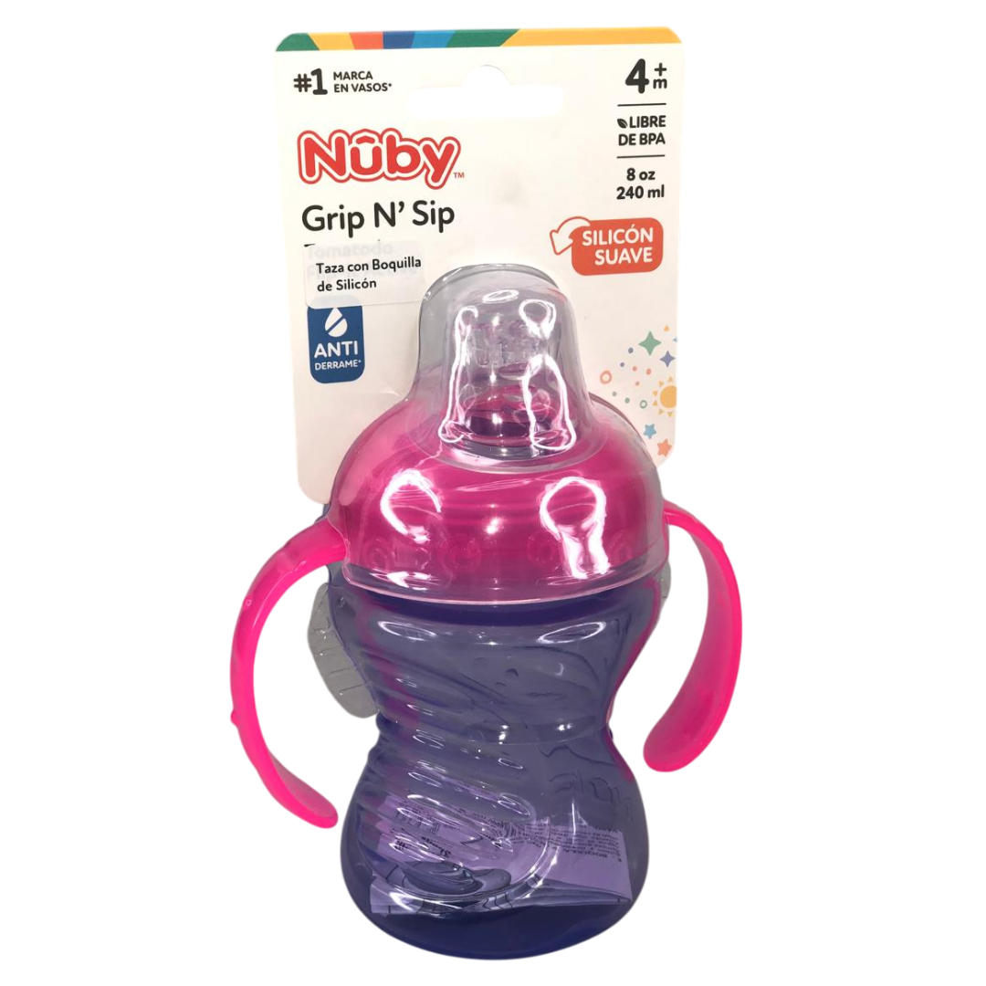 Vaso con boquilla de silicón