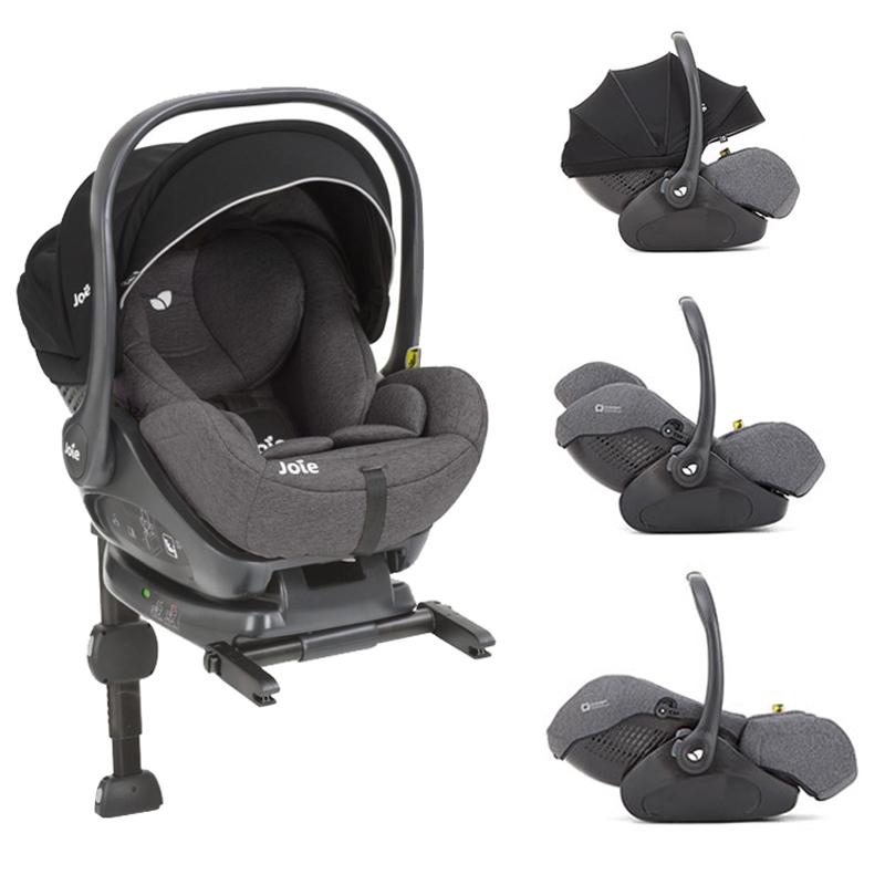 Asiento Para Auto I-Level Con Base Grey Flannel