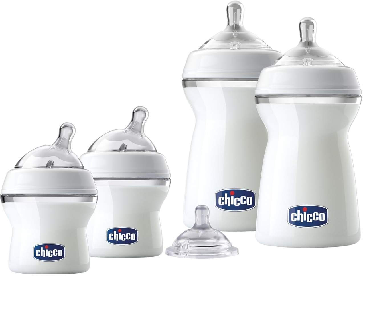 Set Regalo Biberones Tetinas Pacificador Y Cepil Chicco