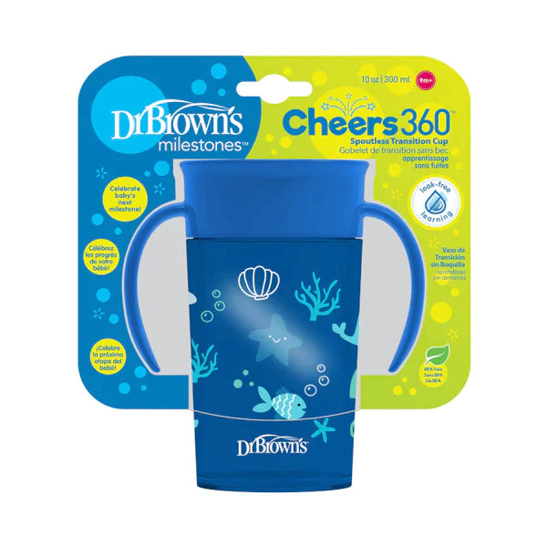 Vaso Cheers 360 10Oz Con Asas Dr. Browns