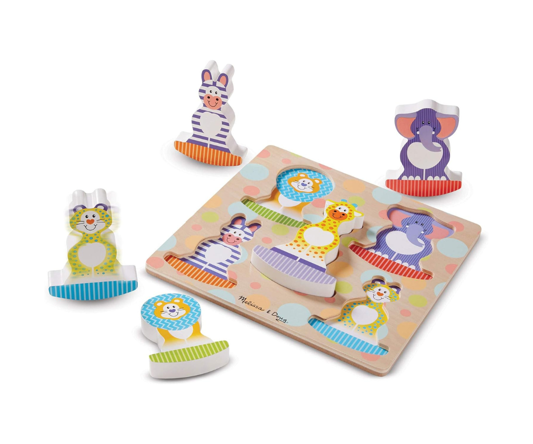 Rompecabezas Safari 5 Pcs Melissa Doug