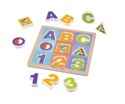 Rompecabezas Abc 123