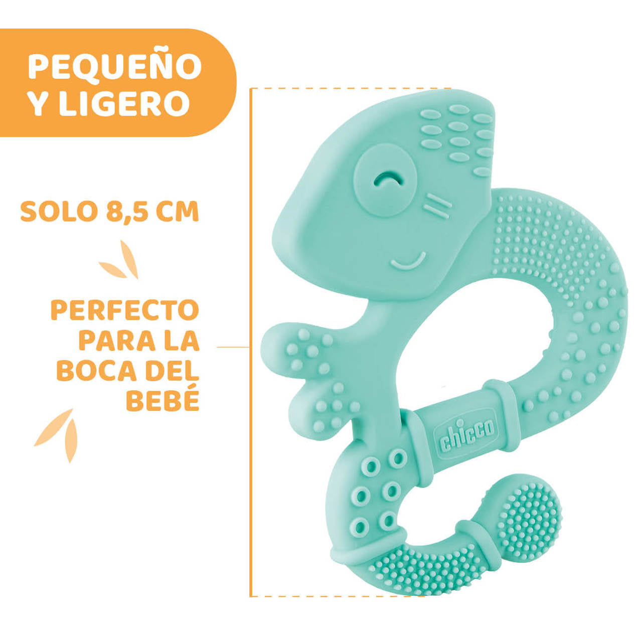 Mordedor de Silicona Iguana