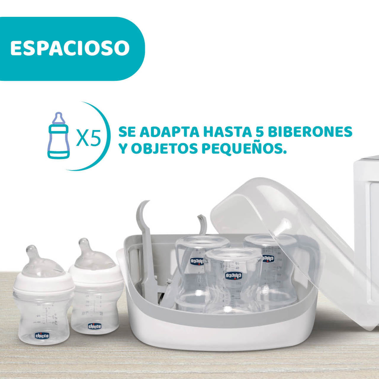 Esterilizador para microondas