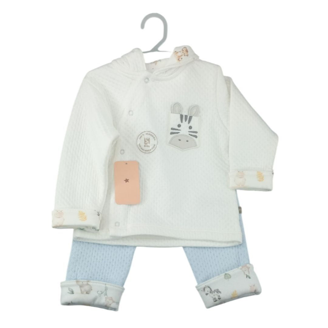 Set chaqueta y pantalón fusionado