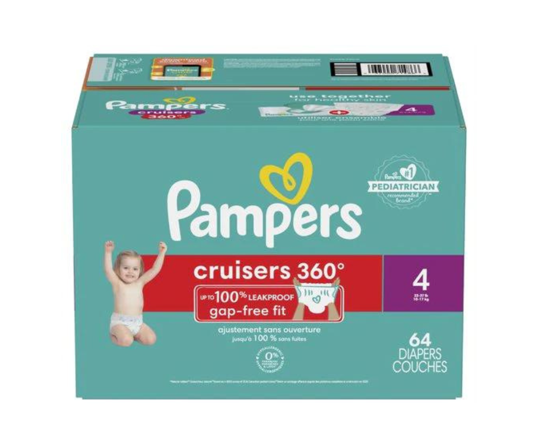 Pampers Cruiser 360º Talla 4 64 Uni. Pampers