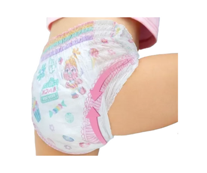 Pampers Easyup Super Girl 4T 5T 56 Uni. Pampers