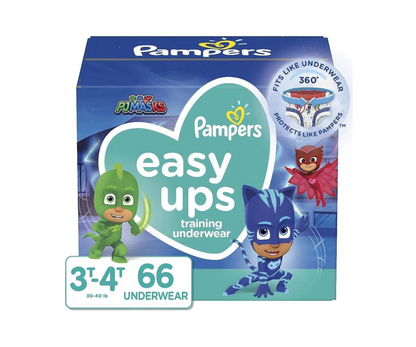 Pampers Easyup Super Boy 3T 4T X66 Pampers
