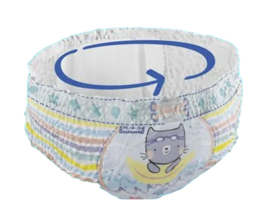 PAÑALES SPLASHERS M-G 11 UNIDADES PAMPERS