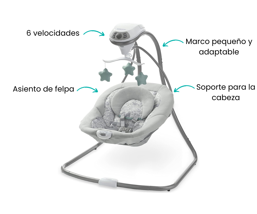 Graco simple sway swing top target