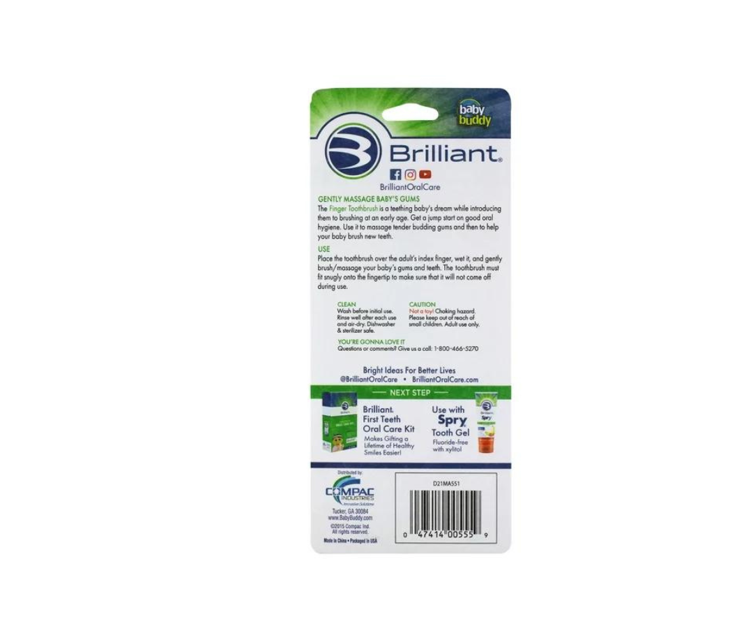 Cepillo De Dientes Dedo Baby Buddy